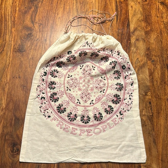 Free People Handbags - Free people large drawstring sack bag mandala design  - New
